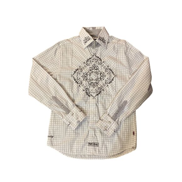 English Laundry Shirt Mens M Used Christopher Wicks - Picture 3 of 16